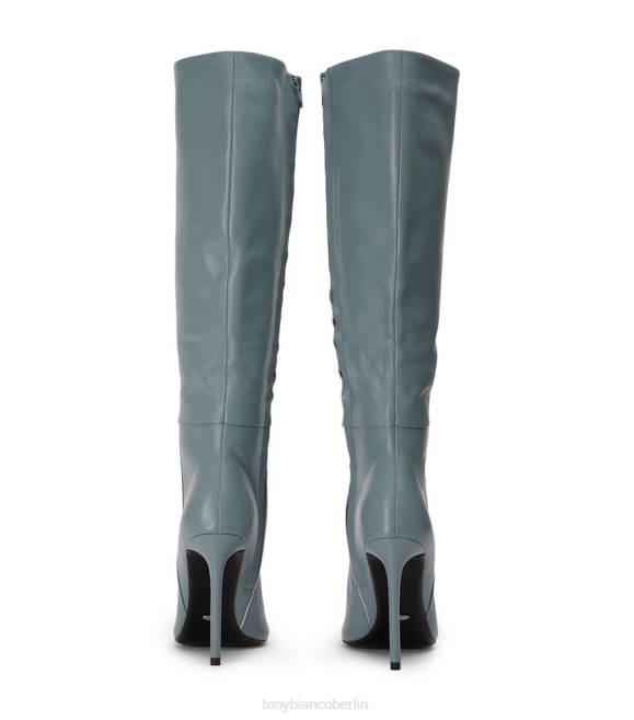 kniehohe Stiefel| de Tony Bianco Frauen Apollo-Kalbsstiefel Stahlnappa 4624402